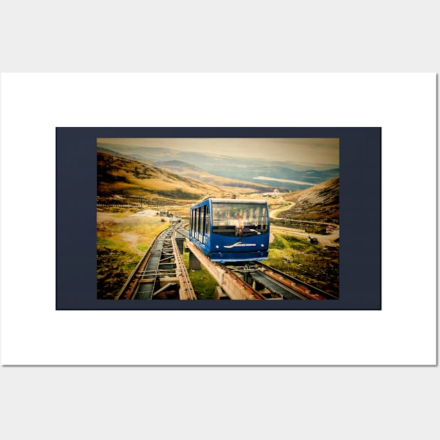 Cairngorm Funicular Railway Scotland Wall Art by dianecmcac